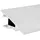 ISOLED HIDE TRIANGLE LED-Profil Aluminium weiß 200cm