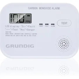 Grundig Kohlenmonoxid Melder 10 Jahre Batteriebetrieb