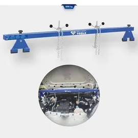 BRILLIANT TOOLS Wagenheber Stahl 500 kg