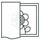 HOME WOHNIDEEN Home fashion 046/394-0105 125X0075CM Raffgarnitur Batist, Stoff, Weiß, 125 x 75 cm