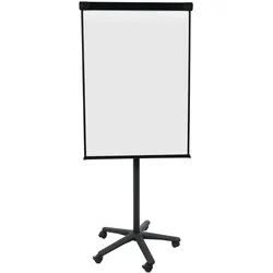 Bi-Office magnetisches und mobiles Flipchart Schwarz 70x100cm