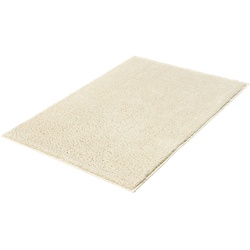 Kleine Wolke Badteppich Kansas 60 x 90 cm Baumwolle Beige Natur