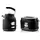 Westinghouse Retro Frühstücks-Set schwarz 2-tlg. mit 2-Schlitz Toaster