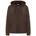 Langarm Jacke mit Kapuze und Taschen Macchiato Brown M M