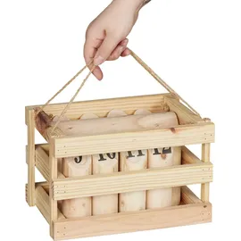 Relaxdays Kubb mit Transportbox