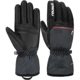 Garantiert Winddichte und Extra Atmungsaktive Winter-Handschuhe 9 Schwarz Grau Rot