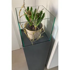 Vivanno Windlicht-Säule 100 cm - Grau