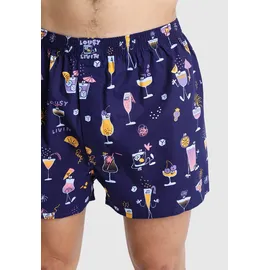 Lousy Livin Boxershorts Coconut & Cocktails Grün M
