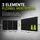 Trutzholm Lochwand Metall 120 x 60 cm grün 17 tlg. Set