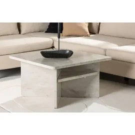 venture home Couchtisch Ålesund Beige Holzwerkstoff 75 x 42 x 75 cm