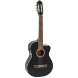 DIMAVERY CN-600E Klassikgitarre, schwarz