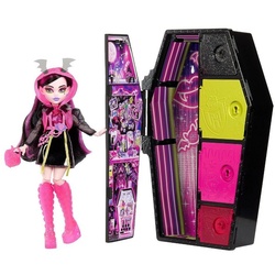 Mattel® Anziehpuppe Monster High Skulltimate Secrets Neon Frights Draculaura Doll gelb|rot