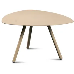 Couchtisch Mira 3 Metall Cremeweiß