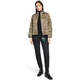 Cartoon Steppjacke mit Eingrifftaschen in Dusky Green - 40