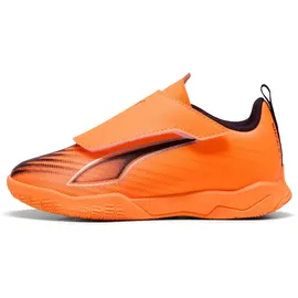 Puma Ultra 6 Play V IT Kinder heat fire/puma black/glowing red 25