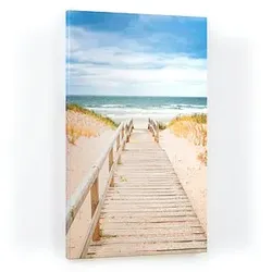 ALLboards Magnettafel CANVASboards 90,0 x 60,0 cm Weg zum Strand
