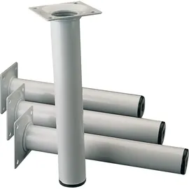 diy element-system gmbh ELEMENT SYSTEM Möbelfuß weißalu.30mm H.400mm Platte