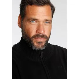 MAN'S WORLD Strickjacke Schwarz XL