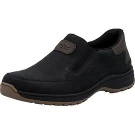 Rieker Slipper Herren Schwarz/Braun 42
