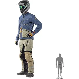 Scott Superlight Motorrad Textiljacke, schwarz, Short M für Männer