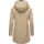 Ragwear Fellimitatmantel "Letti Teddy-Fleece", Damen, Gr. 6XL (52), beige (sand), Plüsch, Material: 100% Polyester, figurumspielend ca.