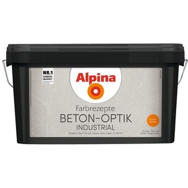 Alpina Innenfarbe Beton Optik Set Hellgrau