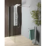 a&n&a aQualine Aqualine Walk-in Duschabtrennung 100 x 190 cm WI101