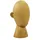 Kayoom Skulptur Skulptur Phantom 225, Handgefertigte Face-Skulptur aus Aluminium goldfarben