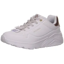 SKECHERS Uno Lite Metallic Mode White Synthetic / Trim 31
