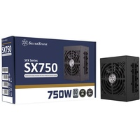 Silverstone SST-SX750-PT V.1.1 SFX Netzteil 80 Plus Platinum, modular