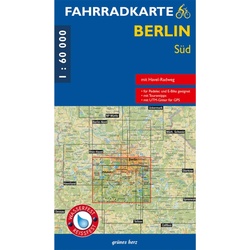 FAHRRADKARTE BERLIN SÜD 1:60.000 -  Fahrradkarten