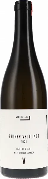 Grüner Veltliner Riede Steiner Schreck Dritter Akt unfiltriert HM Lang 2021 BIO