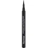 Flormar Augen Make-up Eyeliner Midnight Matte Eyeliner 01 Black