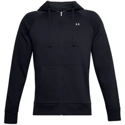 Under Armour Rival Fleece Full-Zip Hoodie Herren - schwarz-2XL