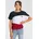 Bluse in Dunkelblau Weiß rot 164/170