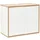 Fackelmann Waschbeckenunterschrank Finn 60 x 50 x 30,5 cm Weiß