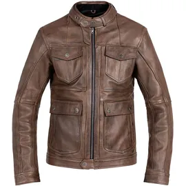 John Doe Drifter Lederjacke Braun XL