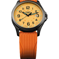 Traser H3 Active Lifestyle Collection P67 Officer Pro GunMetal Orange 107423 - orange - 42mm