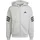 adidas Future Icons Three Stripes Full-Zip Hoodie, medium grey heather L