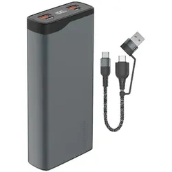 4smarts Powerbank VoltHub Pro 20000mAh QuickCharge PD gunmetal