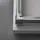 Kiamami Valentina Giada Rechteckige Duschkabine 70 x 120 cm grau/silber mattes Glas 6 mm