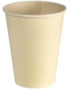 DUNI BioPak Sweet Cup Trinkbecher Nature, unbedruckt, Pappbecher aus 100% nachwachsenden Rohstoffen, 1 Karton = 16 x 50 Stück, 24 cl