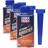 Liqui Moly Octane Booster | 200 ml | Benzinadditiv | Art.-Nr.: 21280 (Packung mit 3)