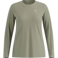 Odlo Damen Zeroweight Chill-Tec Longsleeve (Größe M, oliv)