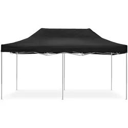 Zeltdach passend für Faltpavillon Tourtecs Ersatz Pavillondach Rennzelt 3x6 schwarz