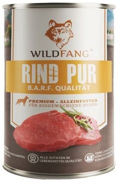 Wildfang® Nassfutter Rind pur 6x400 g