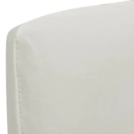 vidaXL Stuhlhussen Creme 6er Set