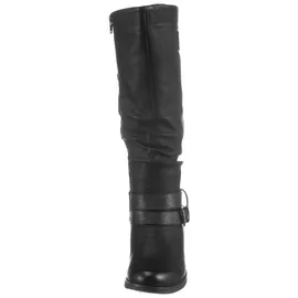 Rieker Winterstiefel, Boots, Warmfutter, Blockabsatz, mit auffälliger Schnalle Gr. 41 (7/7,5), schwarz, , 362849-41