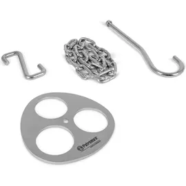 Petromax Dreibein Ring groß Ø 14,7 cm Edelstahl grau
