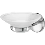 Lenz Flame Seifenhalter Silber/Weiß